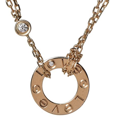 cartier love necklace meaning|diamond love necklace for women.